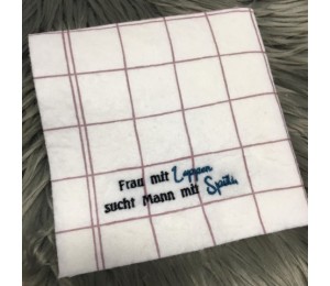 Stickserie - Spülsprüche